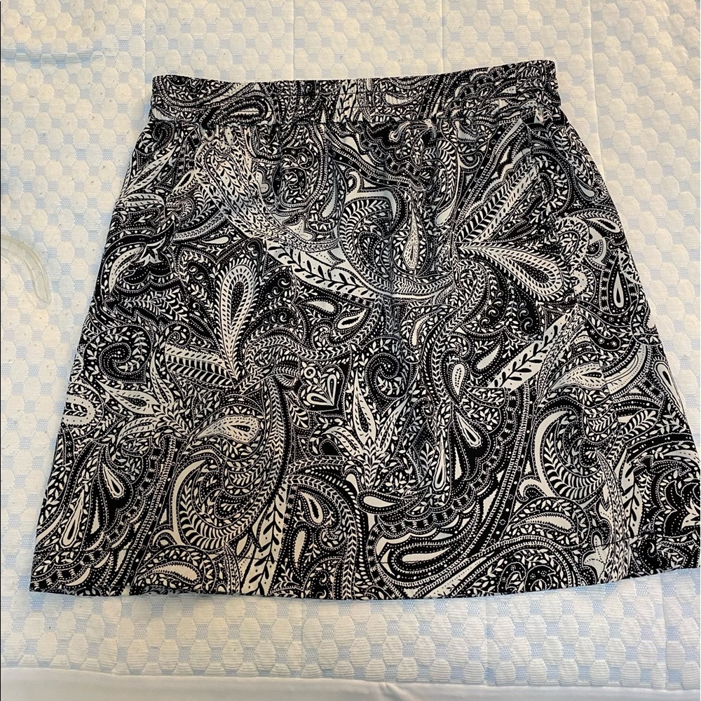 Loft mini skirt with pockets